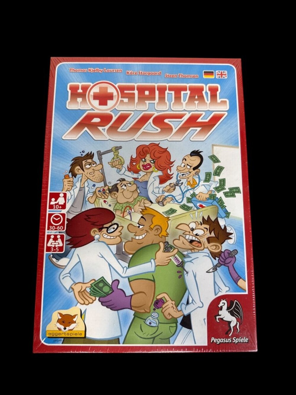 Hospital Rush Board Game By Pegasus Spiele New Sealed Box